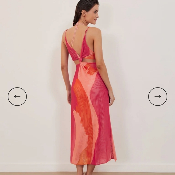 Vix Thuly Long Cut Out Cover Up - Picture 7 of 11